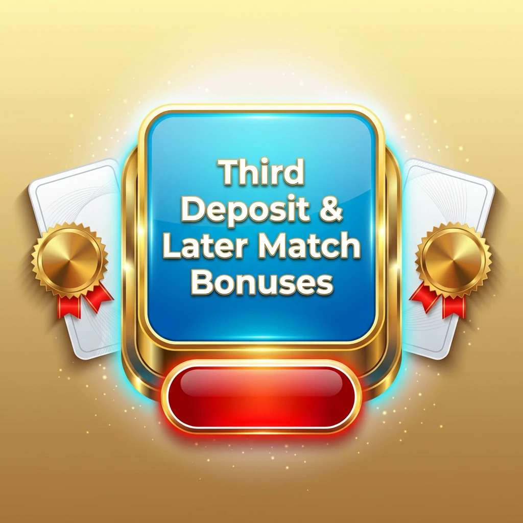 Third Deposit & Later Match Bonuses